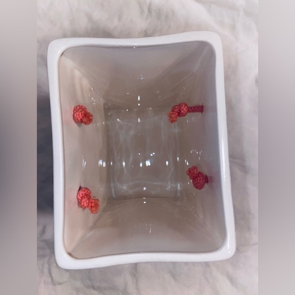 3/55$ Vintage Japan 1986 ceramic‎ rectangular Flower Vase - Picture 10 of 14